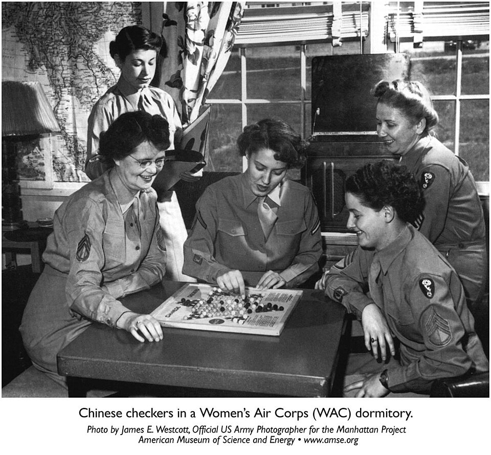chinese checkers at wac dormitory