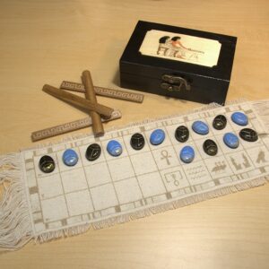 senet canvas board game